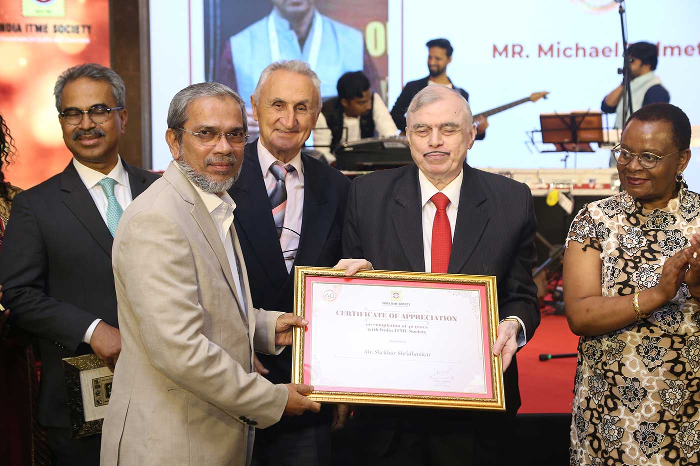 Appreciating 40 long years of career with India ITME Society- Mr. Shekhar Shridhankar (DOJ - 19th May 1980)
